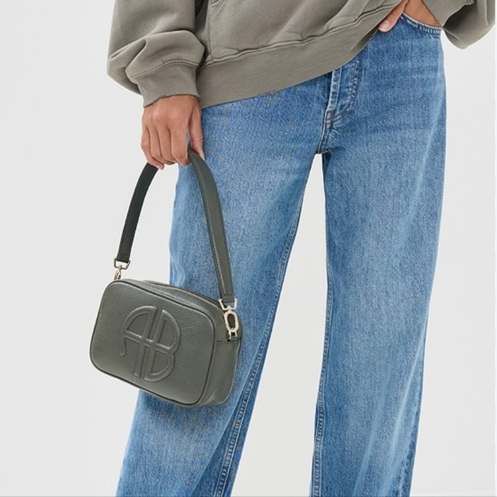ANINE BING Lili Camera Leather Bag